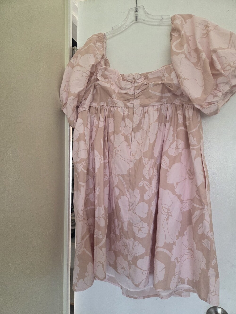 the Puff-sleeve mini dress in windswept floral by J.Crew - Picture 3 of 7